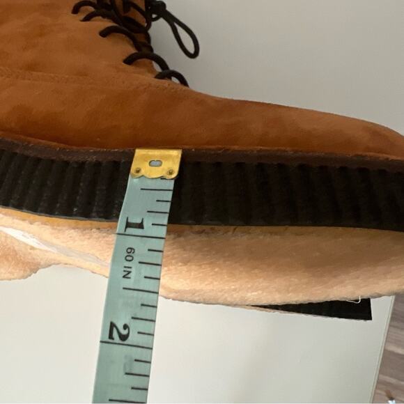 Rag & Bone Sloane Suede Platform Lace Up Combat Boots Size 41 - Picture 12 of 16